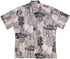 RJC Mens Pale Free Falling Leaf Reverse Shirt